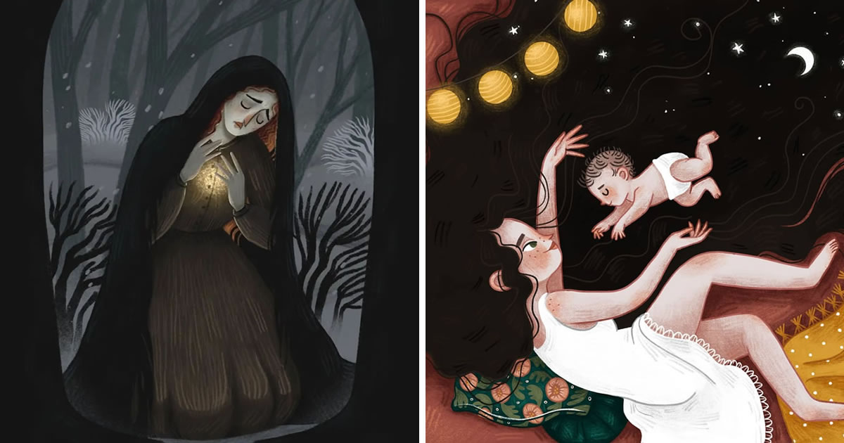 Artist Saraja Cesarini Creates Magical Illustrations Inspired By The Nature