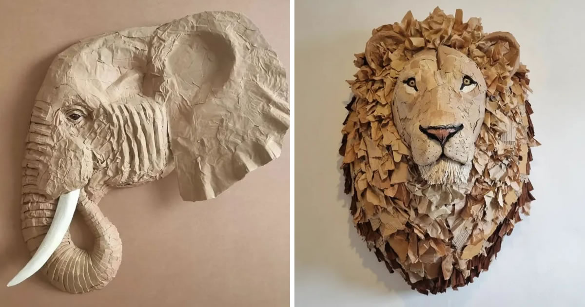 Sculptor Josh Gluckstein Creates Stunning Lifelike Animal Sculptures