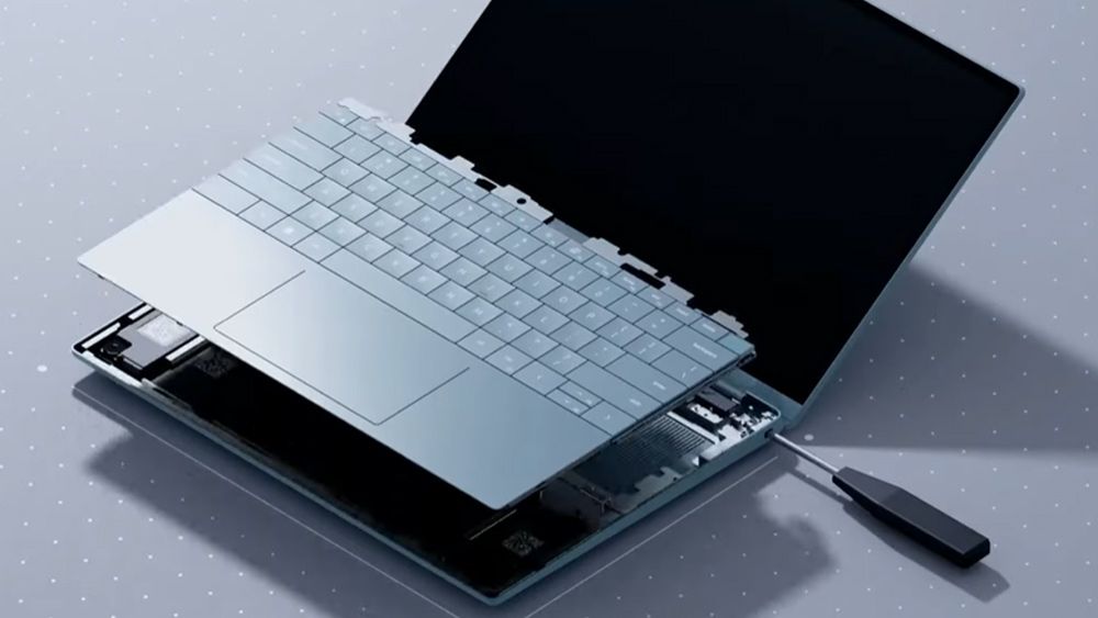 Dell Concept Luna repairable laptop