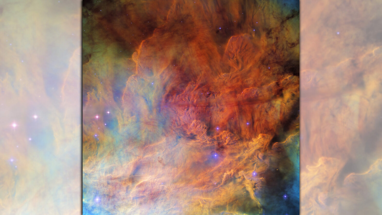 Hubble’s mesmerizing close-up of Lagoon Nebula looks like ink in water