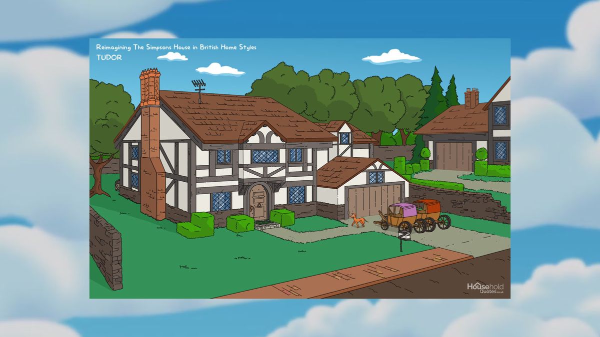 I'm loving these extreme makeovers of the Simpsons house