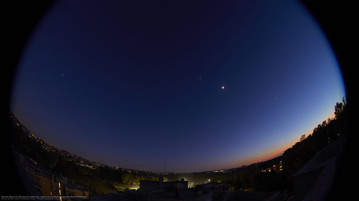 virtual telescope project images of planets and stars in december 2022
