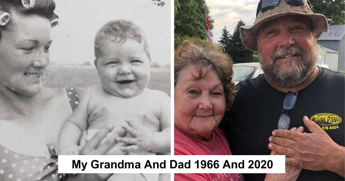 30 Photos Of People Who Recreated Their Family Photos And Absolutely Nailed It