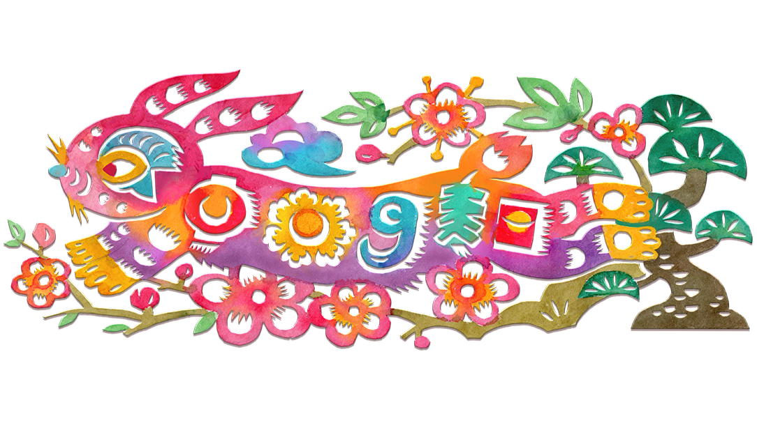 Google celebrates Lunar New Year 2023 with Year of the Rabbit doodle