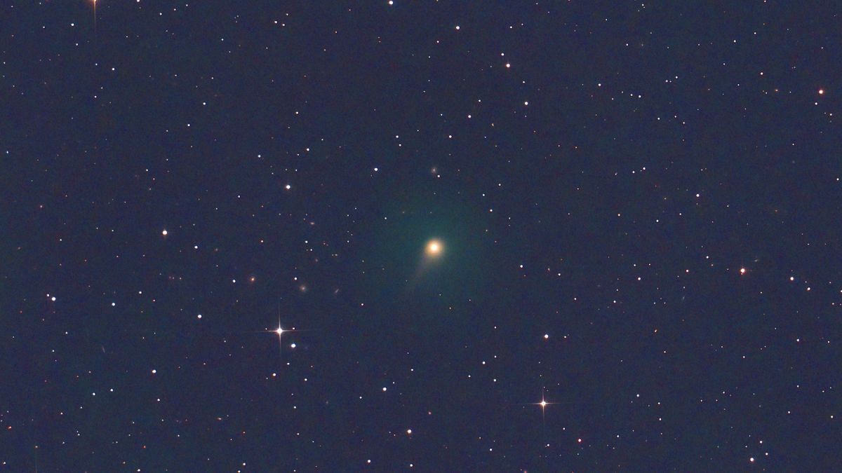 What time will newfound comet be closest to the sun next week?