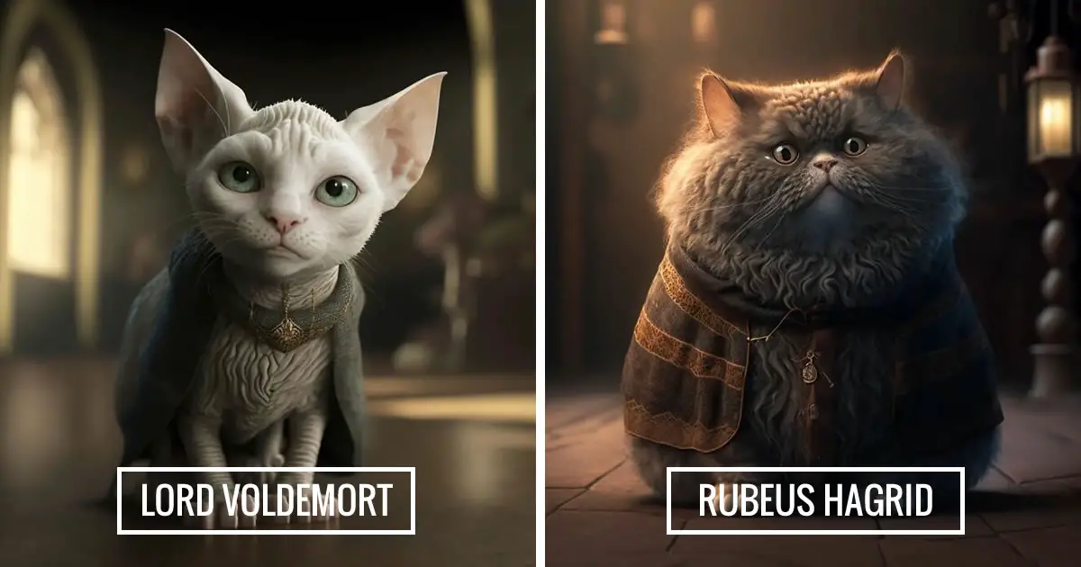 AI Imagines 25 Famous Figures As Kittens