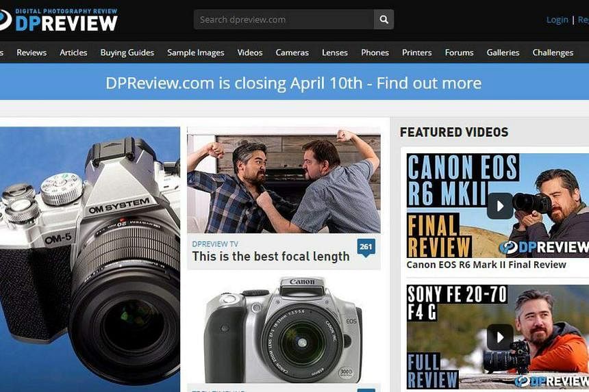 Photography website DPReview to shut down after 25 years amid Amazon layoffs