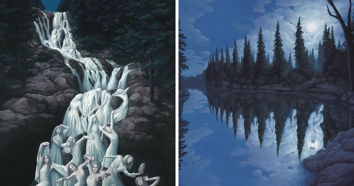 Artist Rob Gonsalves Creates Mind-Twisting Paintings That Blur The Line Between Reality And Illusion