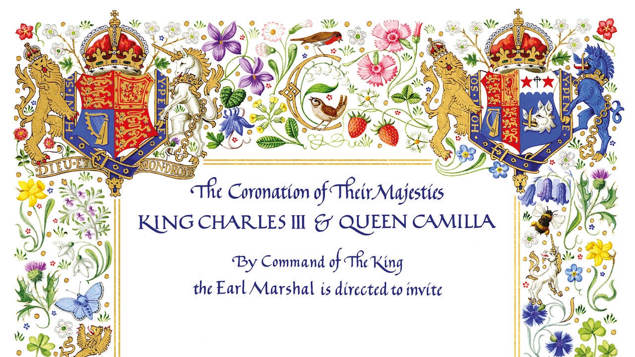 Decoding the King’s nature-inspired coronation invitation