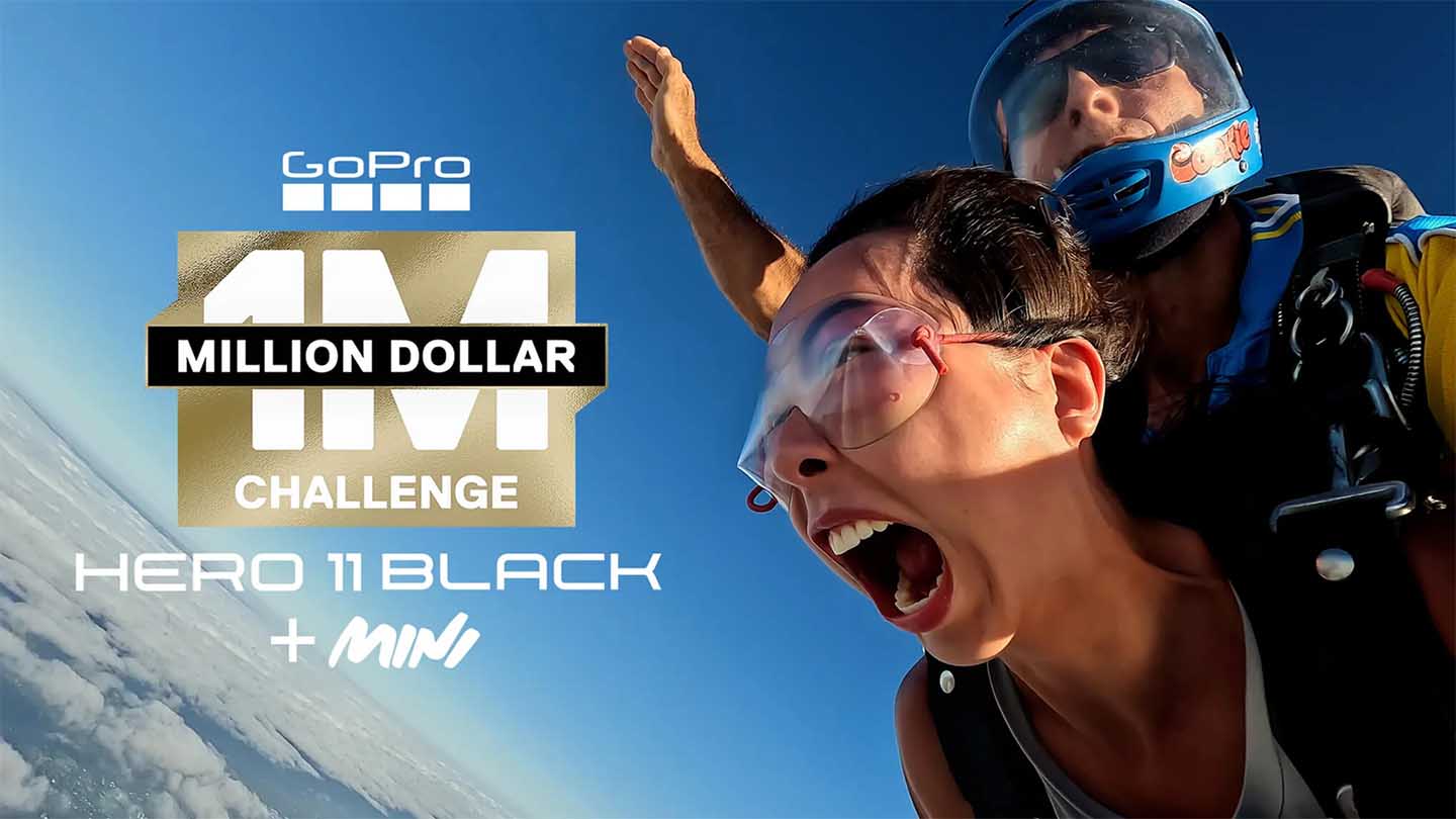 GoPro's 5th Million Dollar Challenge Breaks Records with HERO11 Black and Mini Cameras
