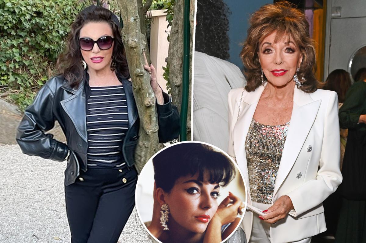Joan Collins, 89, appears to be 'aging backwards' in stunning new photo