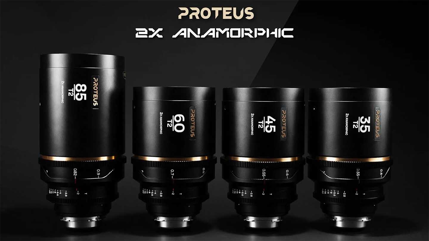Laowa Unveils Proteus 2X Anamorphic Lens Series for Super 35 Sensors, Offering Classic Anamorphic Aesthetics
