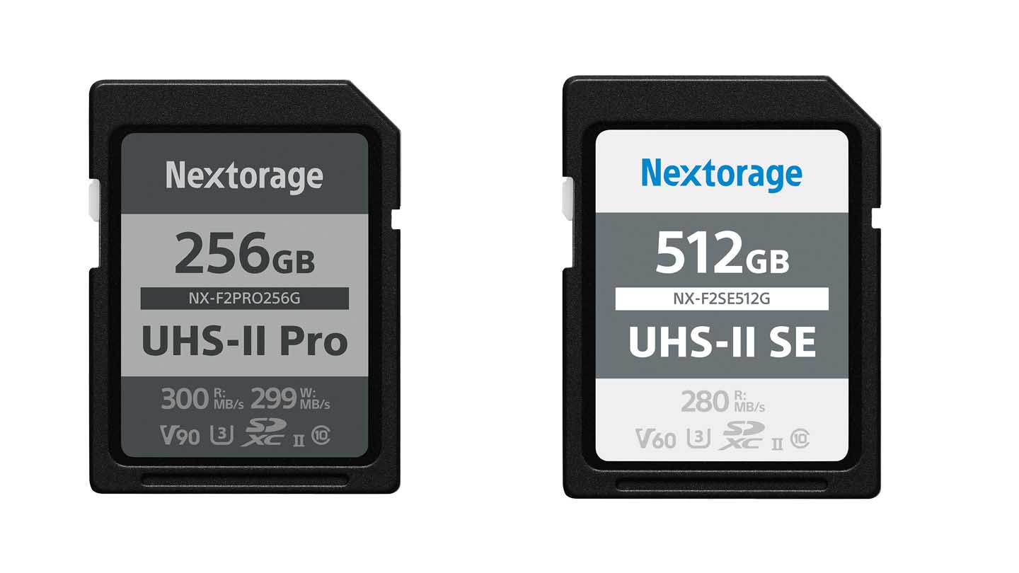 Nextorage Announces New SD Cards with High-Speed Read/Write and Large Capacity