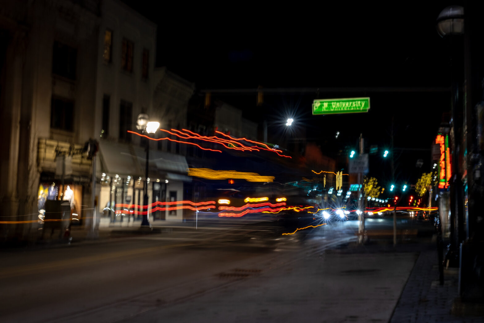 Photo Essay: Ann Arbor after dark