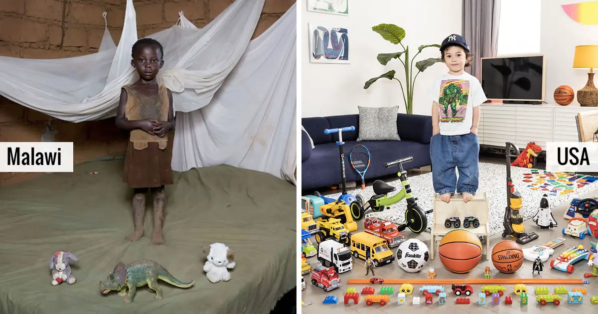 Photographer Gabriele Galimberti Captured Children Around The World Showcasing Their Toy Collections