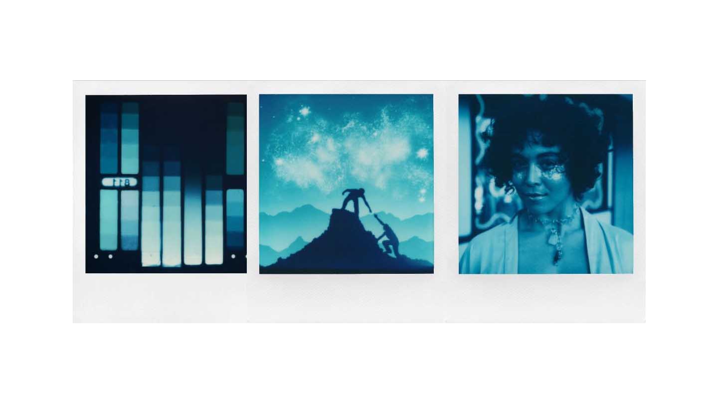Polaroid Releases Reclaimed Blue 600 Film Through Accidental Experimentation