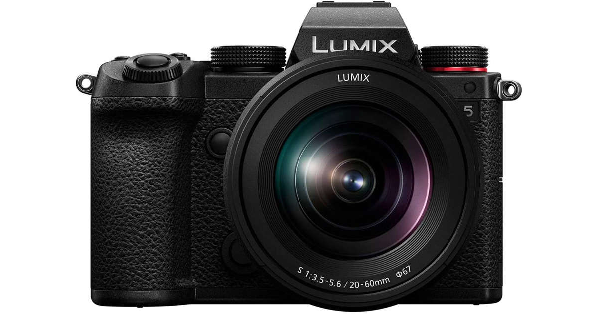Save $500 dollars on the Panasonic Lumix S5 with a lens attachment