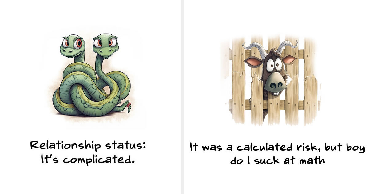 20 Funny And Colorful Illustrations From Beast Flaps’ ‘100 Sassy Animals'