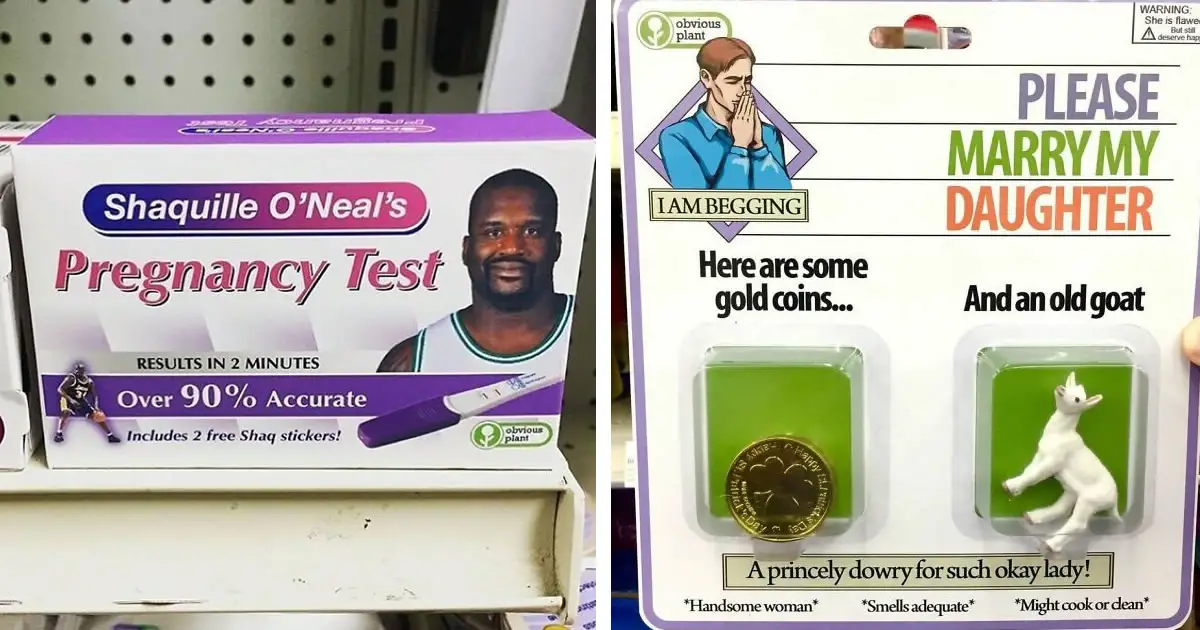 20 Weirdest And Wackiest Fake Products Found In Stores By This Guy