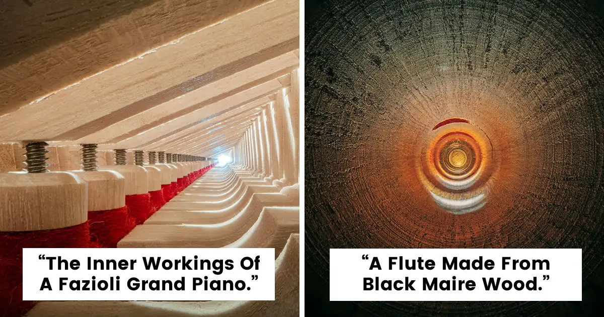 Photographer Charles Brooks Captured The Architectural Wonders Within Musical Instruments