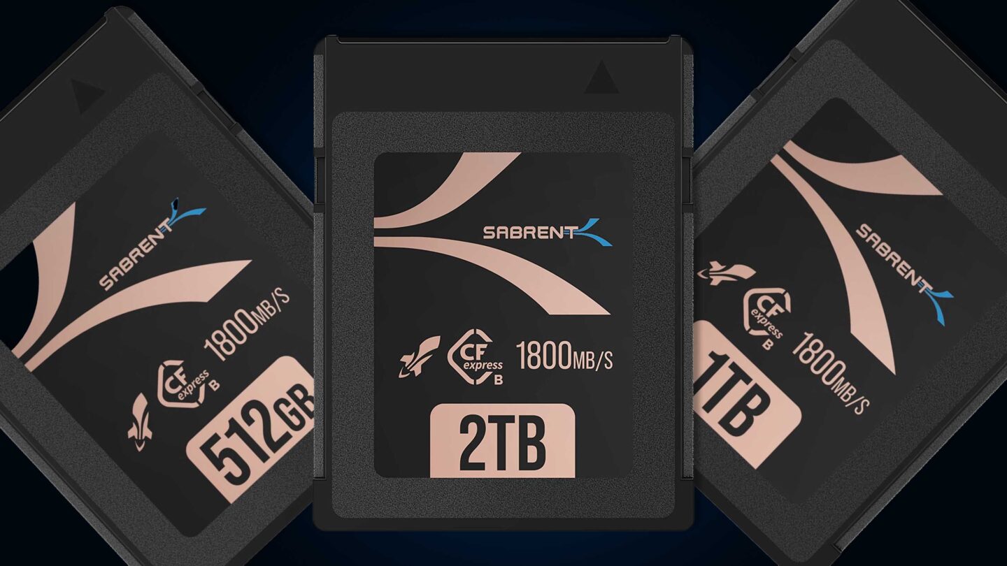 Sabrent Launches the Rocket CFX Type B Memory Card for Photographers and Videographers