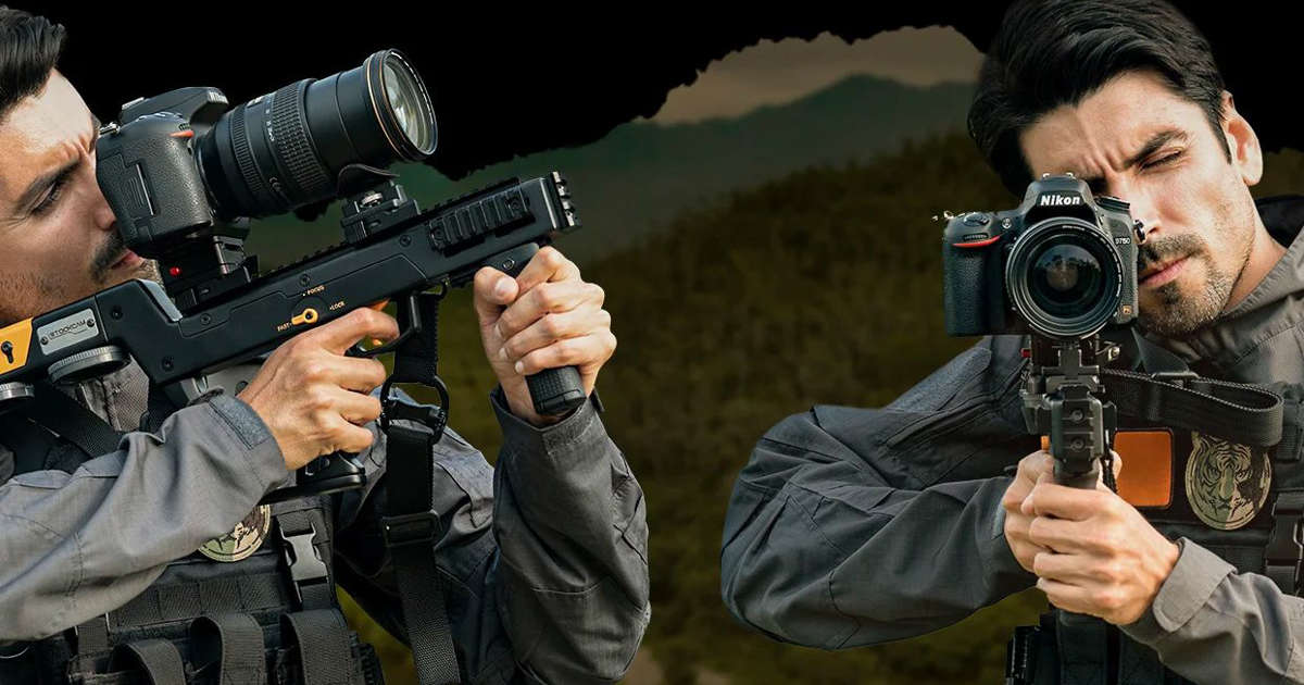 Is this gun-style camera rig the WORST idea in the history of photography?