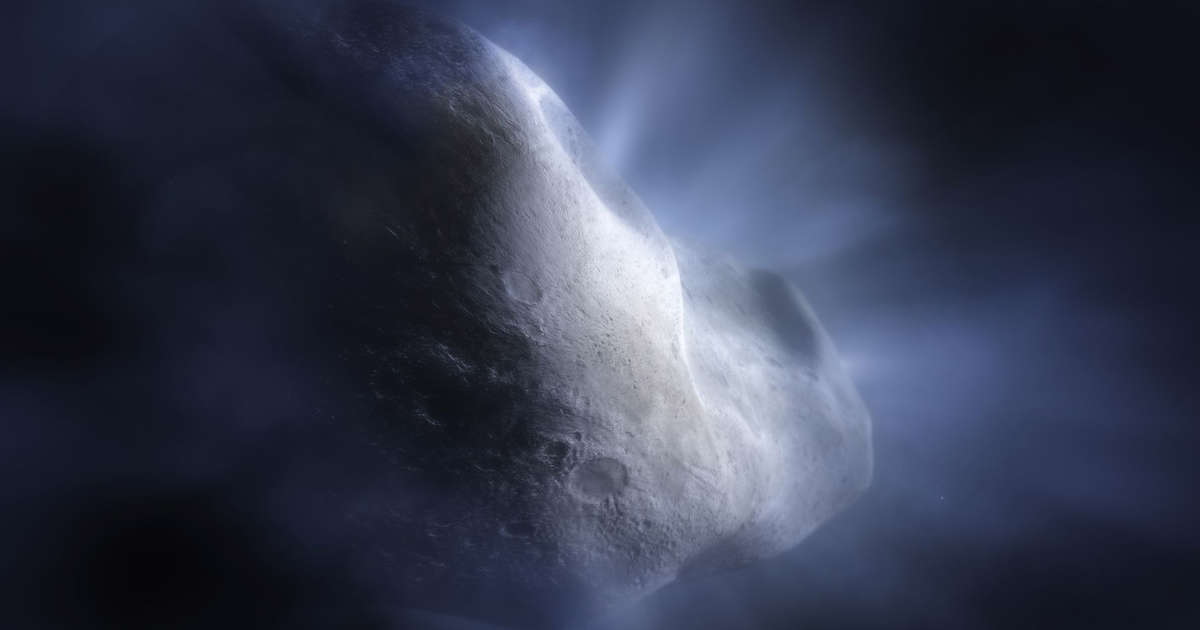 James Webb Space Telescope discovers asteroid belt comet has water vapor!