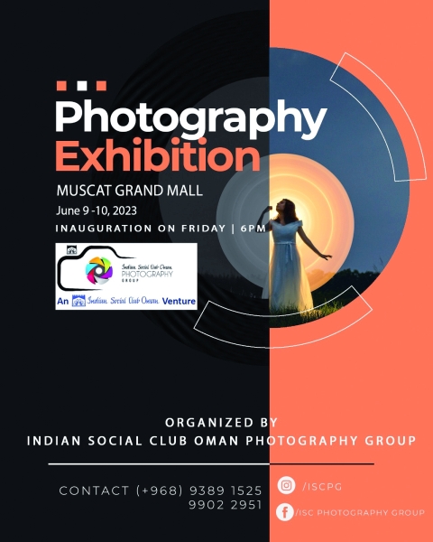 Photography exhibition on June 9