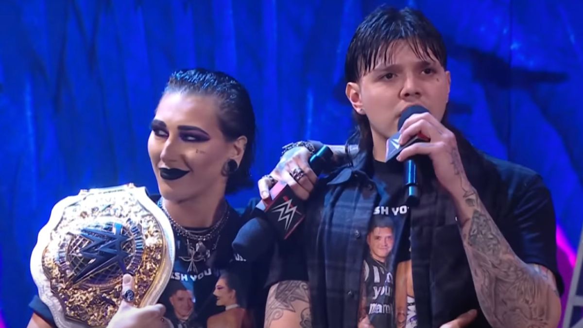 Rhea Ripley and Dominik Mysterio