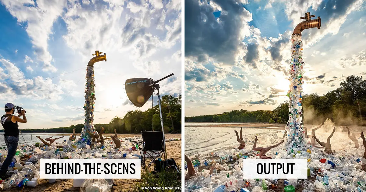 30 Unbelievable Behind-The-Scene Photos That Highlight Humanities Impact On The Environment