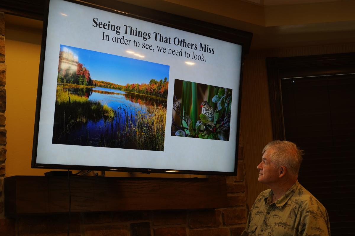 Nature photography helps stimulate memories, conversations at care facilities
