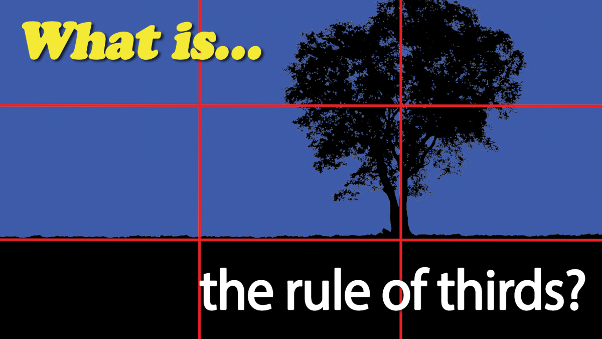 What is the rule of thirds in photography?