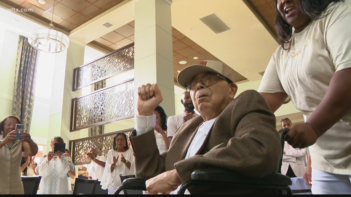 Columbia native Clem Cannon celebrates 100th birthday
