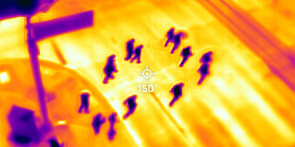 Heat camera captures scorching nature of record Phoenix heat wave