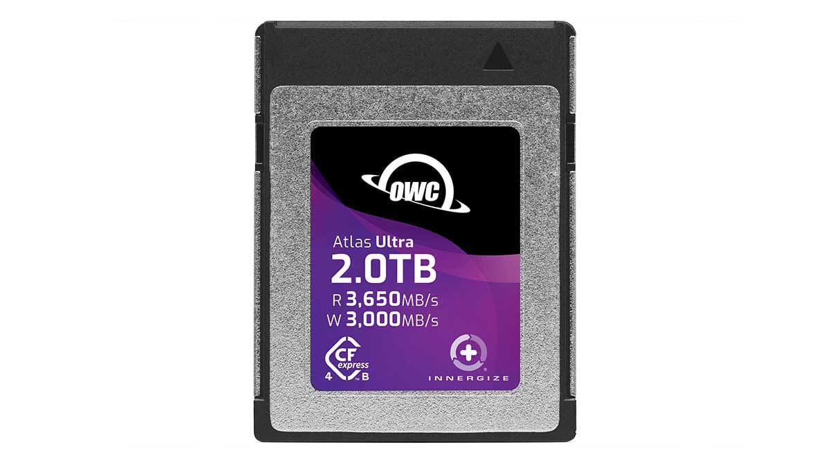 OWC Unveils Atlas Pro and Ultra CFexpress 4.0 Memory Cards